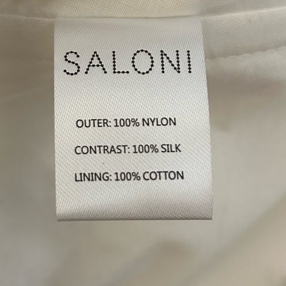 SALONI Skirt & Top in Ivory Lace, size 6 - Picture 16 of 16